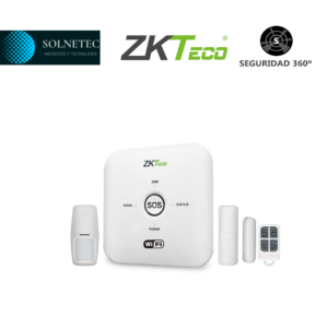 Sistema de alarma y seguridad wifi BA01-G ZKTECO con GSM