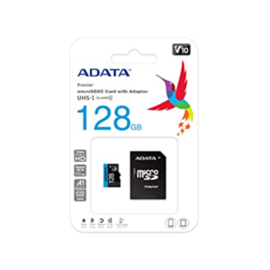 Tarjeta De Memoria Adata Ausdx128guicl10a1-ra1 Premier Con Adaptador Sd 128gb