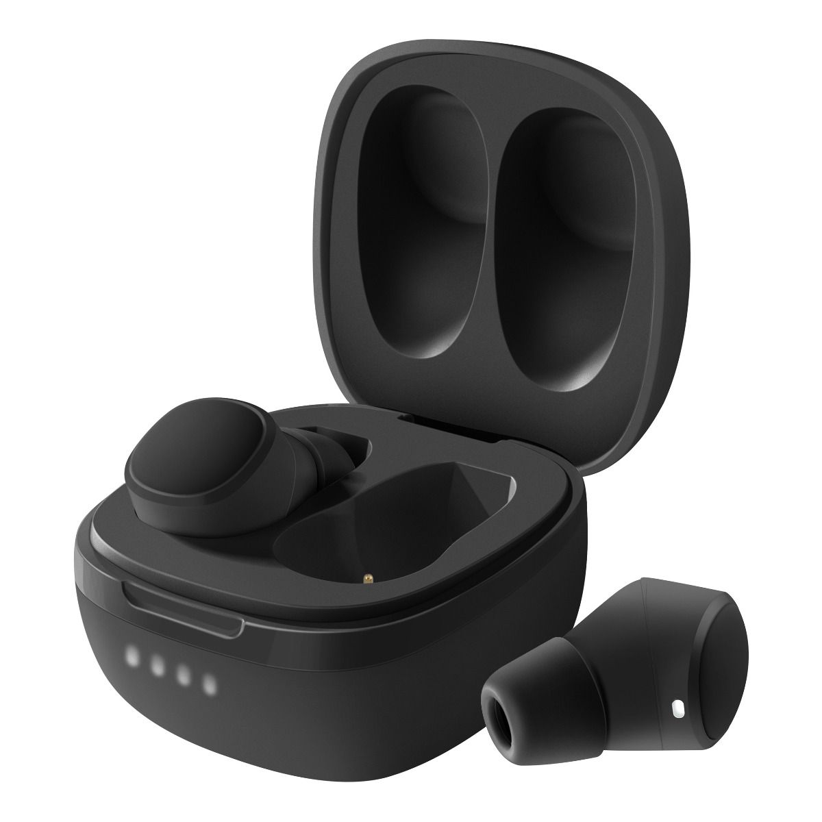 Audífonos Bluetooth FreePods True Wireless, negros