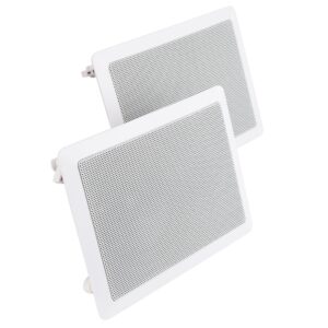 Juego de 2 bocinas de 2 vías 240 W PMPO c/u, para plafón