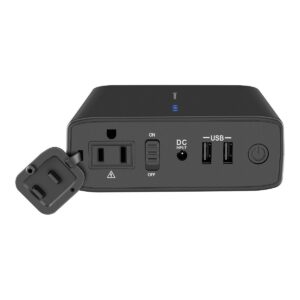 Estación de poder de 24,000 mAh y 80 W (V~) portátil
