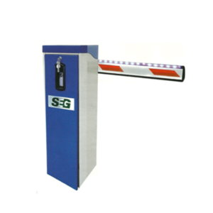 BARRERA SEG 3 SEGUNDOS 24V DC CON PLUMA Y LED DE APERTURA Y CIERRE F00050-S
