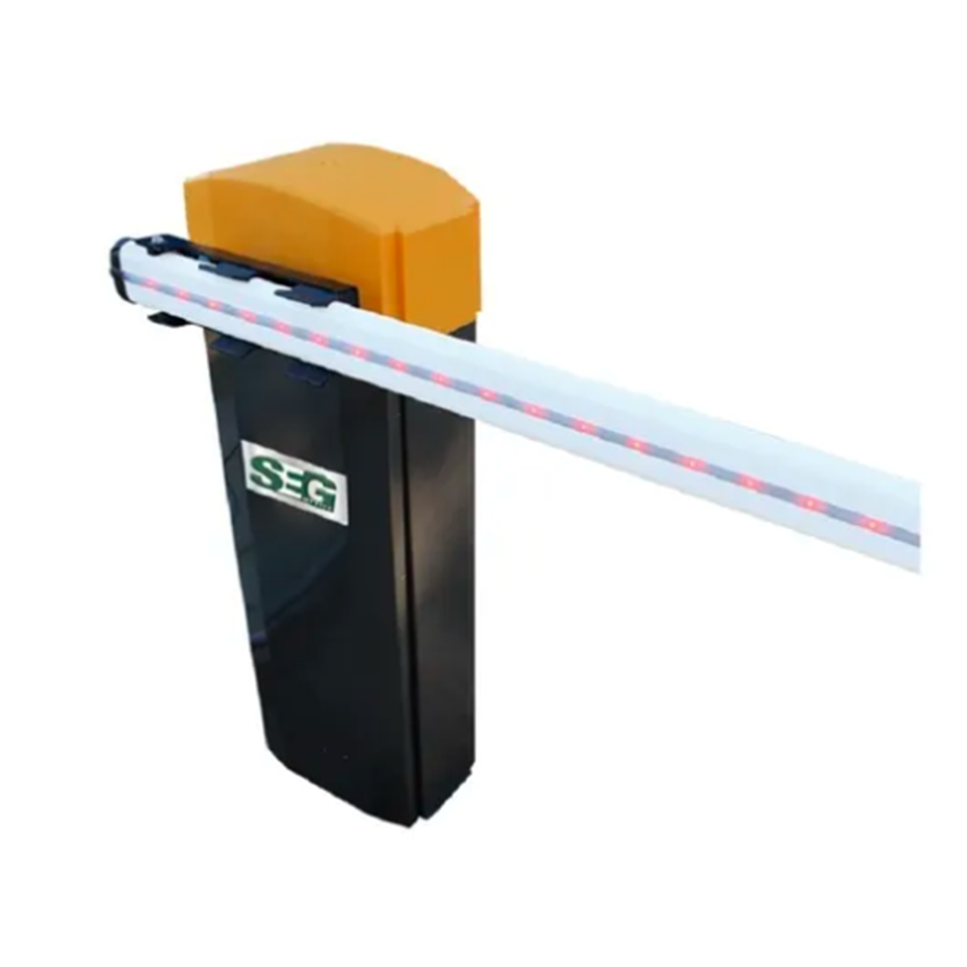 KIT BARRERA CLASSIC 127V CON PLUMA LED 3.30 MTS KF05014-S