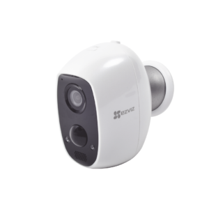 Cámara IP Inalámbrica Con Batería Recargable (Cero Cables) / 2 Megapíxel / Sensor PIR / Uso en Exterior Con Protección / Grabación en la Nube / Ranura Para microSD Ezviz