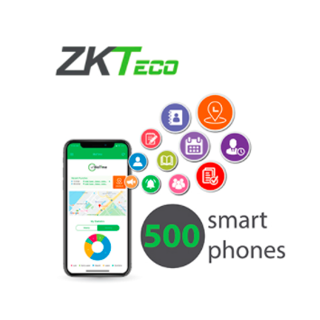 LICENCIA ZKTECO BIOTIME APP-P500 PARA ACTIVAR APP BIOTIME SOFTWARE DE ASISTENCIA EN 500 SMARTPHONES PERMANENTE
Modelo
ZKBT-APP-P500
Código
CC099ZKT82