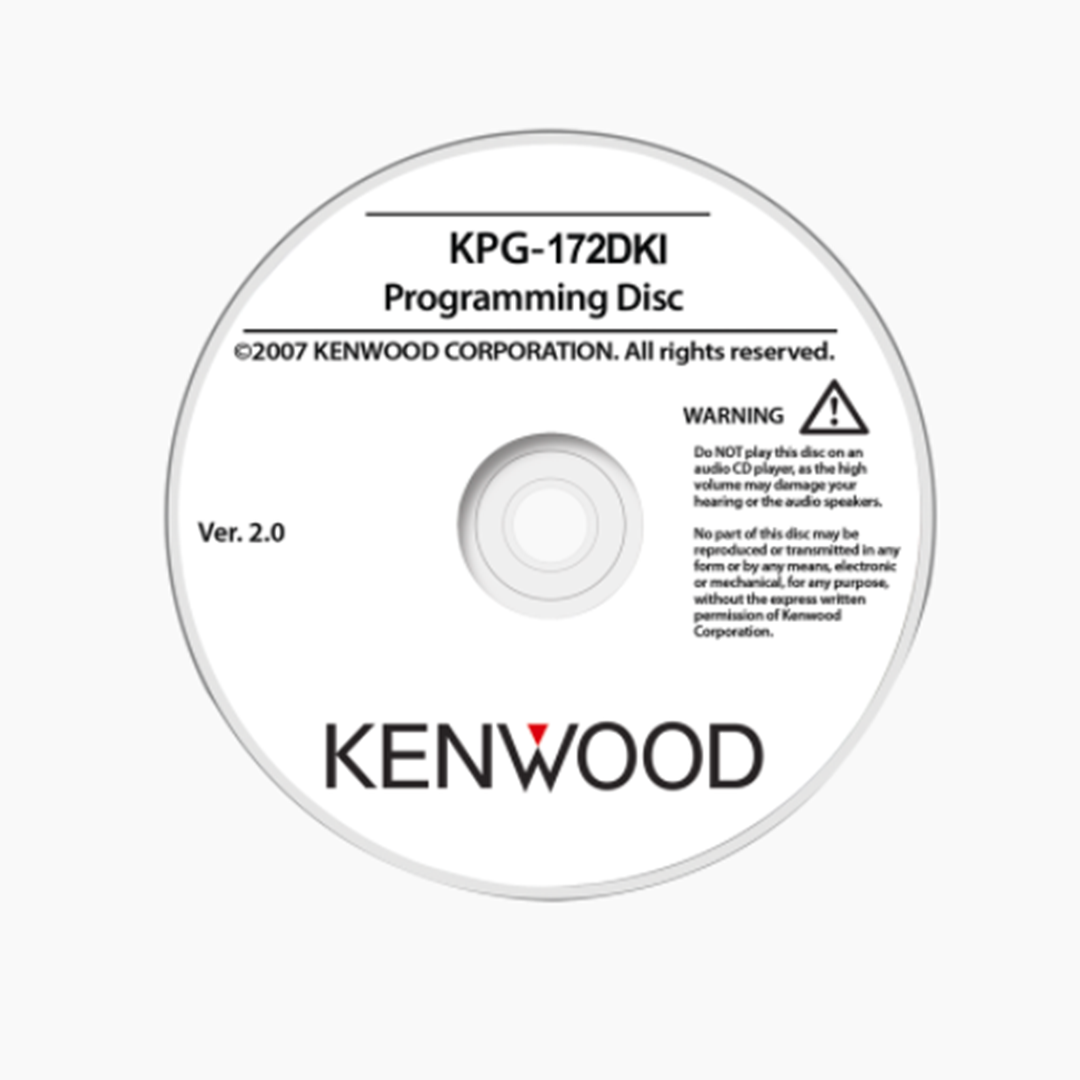 Software de programación para PKT-23K en Windows Modelo: KPG-172DKI
Marca: KENWOOD