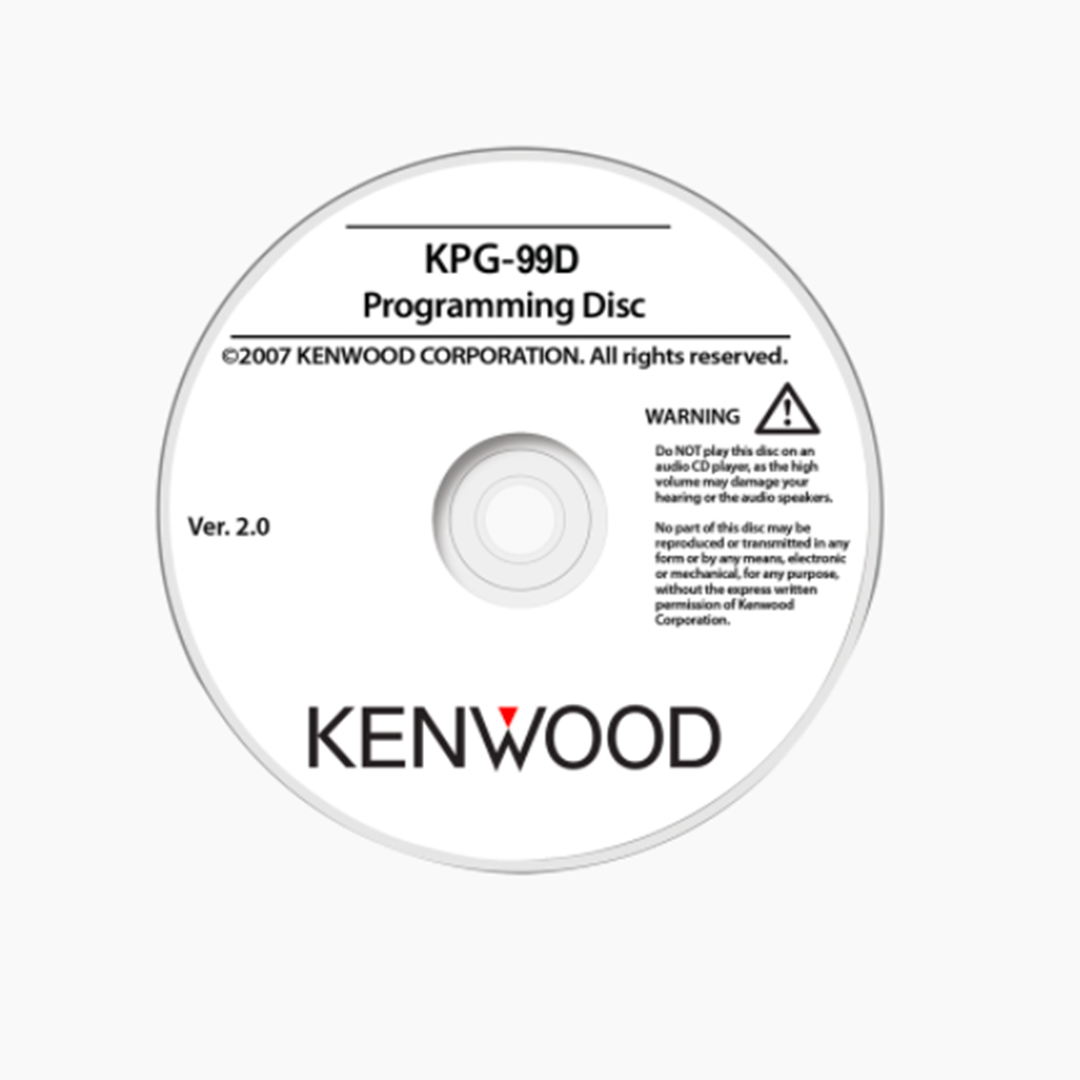 Software para Programación y Ajuste en Windows, para Modelos TK7160 y TK8160. Modelo: KPG-99D
Marca: KENWOOD