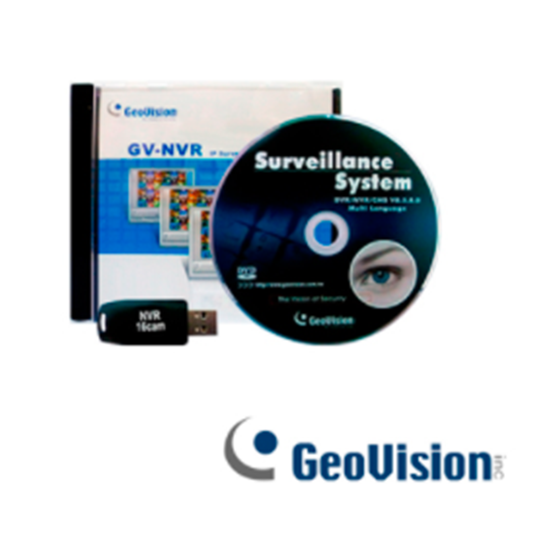 LICENCIA SOFTWARE GEOVISION GV-NVR 16 CANALES ONVIF TERCEROS DONGLE USB Modelo
GV-NVR 16 ONVIF
Código
NT160GEO01-10